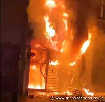 Terrifying fire that ripped through Farnworth building was 'premeditated arson attack', say police
