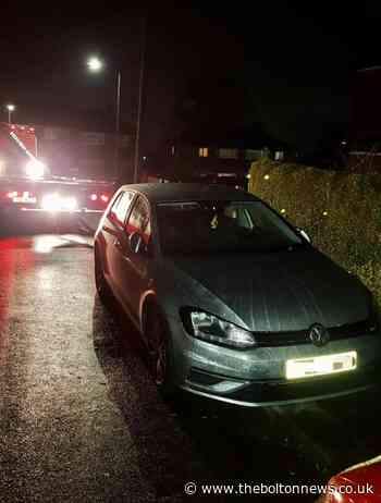Police discover stolen car in Breightmet