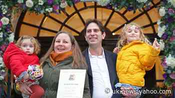 Couples make history in first mixed-sex civil partnerships