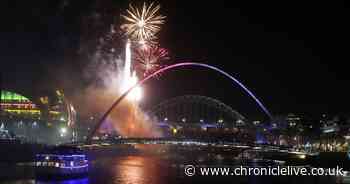 What will the weather be like in Newcastle this New Year's Eve and New Year's Day?