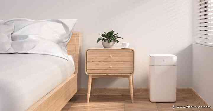 The automatic trash can is here