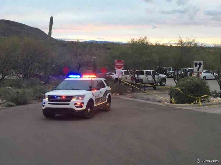 Police activity in Pima Canyon Trail