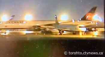 Two planes collide on tarmac at Toronto airport