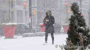 Snow in the forecast for the GTA on New Year's Eve