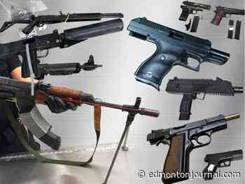 Database: Here are all the guns Edmonton police seized over two years