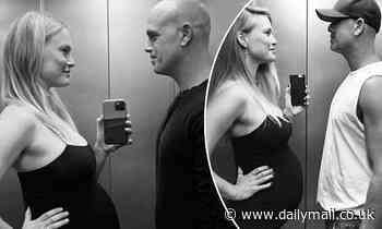 Bar Refaeli shares near-identical snaps of her baby bumps three years apart