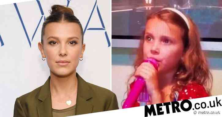 Millie Bobby Brown channels Adele in adorable childhood throwback as she ends decade ‘living her dreams’