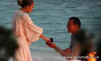 Alex Rodriguez shares footage of his proposal to Jennifer Lopez as he reflects on 'amazing' 2019
