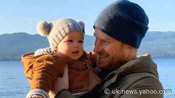 New photo of royal baby Archie cuddling the Duke of Sussex released