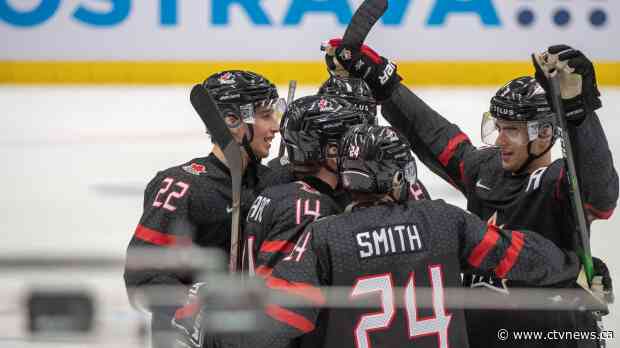 Canada cruises past Czech Republic to win Group B at world juniors