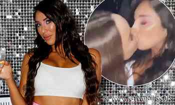MAFS star Tamara Joy and Melissa Lucarelli share a cheeky kiss as they ring in the New Year