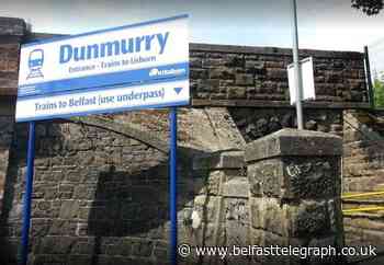 Person dies after being struck by train at Dunmurry