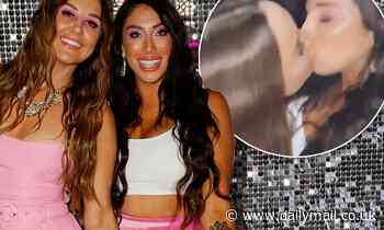 MAFS' Tamara Joy and Melissa Lucarelli share a kiss on New Year's Eve