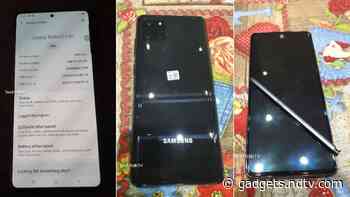 Samsung Galaxy Note 10 Lite Live Images Surface Online, Show Familiar Hole-Punch Design and Triple Rear Cameras