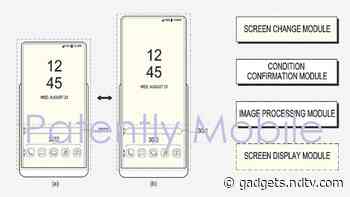 Samsung Patent Application Highlights a Phone With Expandable Display