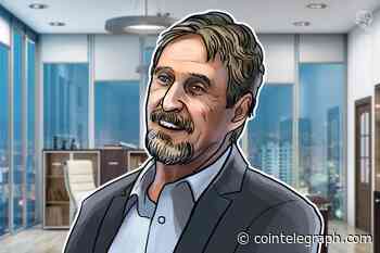 Bitcoin Must Gain 13,800% in 2020 to Stop John McAfee Eating His Words