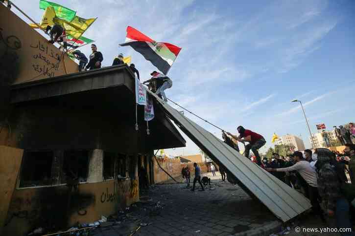 Pro-Iran protesters leave US embassy in Baghdad