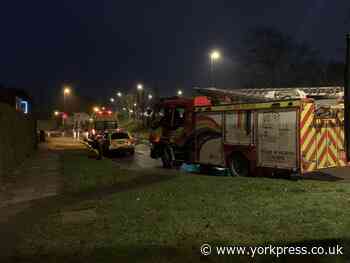 Emergency services dealing with incident in York