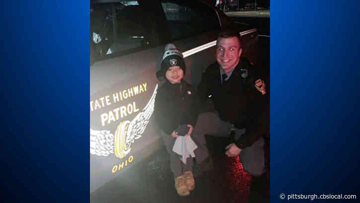 Boy Loses Stuffed Toy On Ohio Turnpike, Trooper Reunites The Pair
