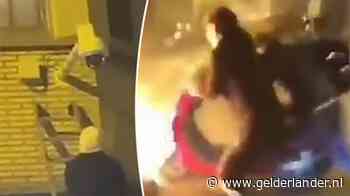 Schokkende beelden van joelende relschoppers in Brussel