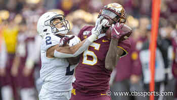 WATCH: Minnesota WR Tyler Johnson makes circus one-handed touchdown catch in Outback Bowl vs. Auburn