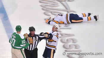 Stars' Corey Perry ejected from Winter Classic for elbowing Predators' Ryan Ellis