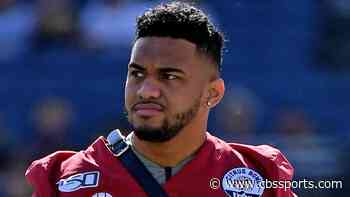 Dolphins' brass gets up-close look at Tua Tagovailoa ahead of Alabama's Citrus Bowl game with Michigan