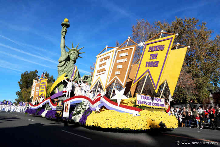 5 crowd-pleasing floats from the 2020 Rose Parade