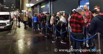 Long queues as Greggs vegan steak bake makes a late-night premiere in Newcastle