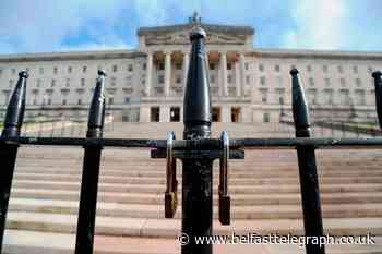 Power-sharing talks resume at Stormont, Foster 'hopeful' of a deal