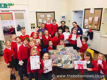 Generous youngsters fill hampers for homeless