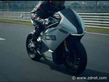 Segway tries to be sexy at CES, presents new electric motorcycle