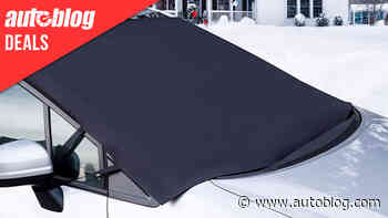 The best selling windshield snow cover on Amazon is 23% off today