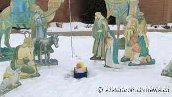 New baby Jesus delivered New Year's Day after Saskatoon nativity scene theft