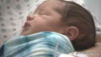 ‘He’s a special boy’: Couple celebrates first baby of the new year in Lethbridge