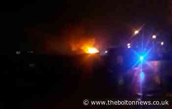 Bury fire crews called to fire at Pimhole Road Scrapyard