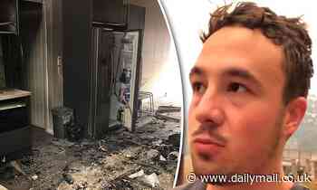 Grant Crapp saw neighbours 'laying on the road crying' after they lost their homes in the bushfires