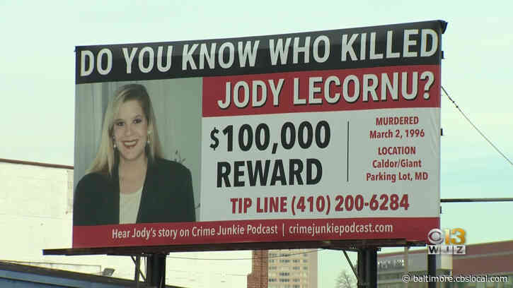 More Billboards Seeking Answers In Murder Case Of Jody LeCornu Going Up Across Baltimore