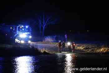 Zoekactie naar vermeende drenkeling in Maas bij  Middelaar