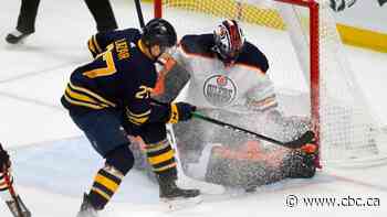 Leaky Oilers squander lead before falling in OT to slumping Sabres