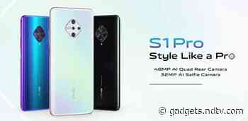 Vivo S1 Pro Colour Options Revealed Ahead of India Launch Tomorrow