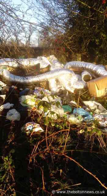 Complaints after 'remains of a cannabis farm' fly-tipped in Radcliffe