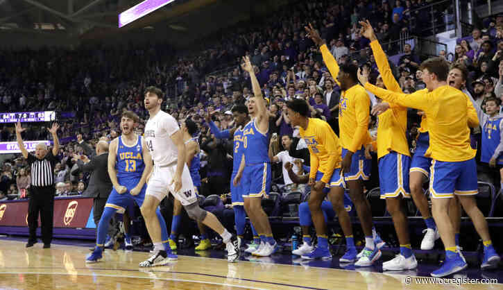 Jake Kyman’s 7th 3-pointer helps UCLA stun Washington in Pac-12 opener