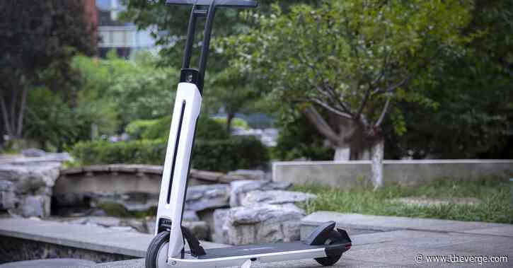 Segway-Ninebot unveils an electric kick scooter with cruise control