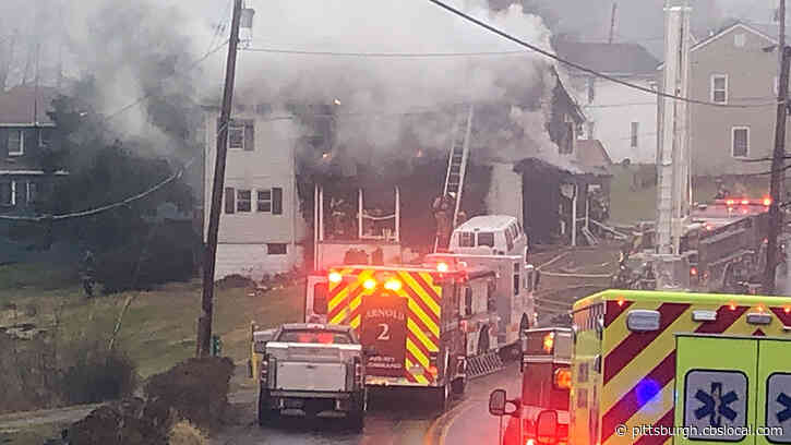 Intense Fire Destroys Home In Leechburg
