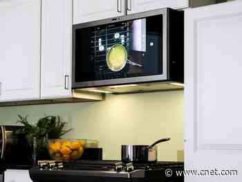 GE's Kitchen Hub mega-touchscreen is now a microwave, too     - CNET