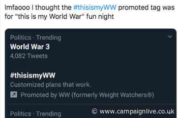 Weight Watchers' social media campaign is unfortunately timed