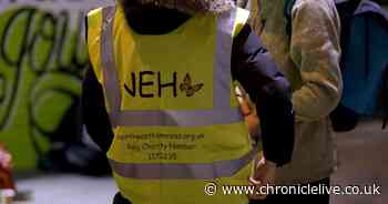 North East Homeless launch 60 Second Frost Out Challenge to help those living on the streets