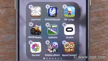 Time to delete your (unused) apps video     - CNET