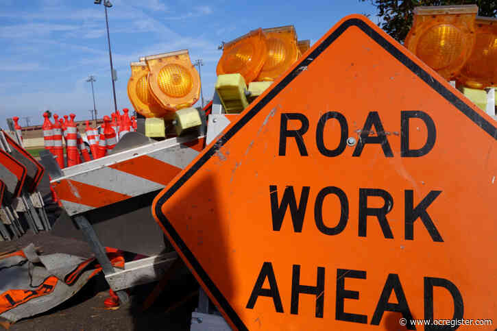 Major Orange County freeway closures planned: Jan. 4-10